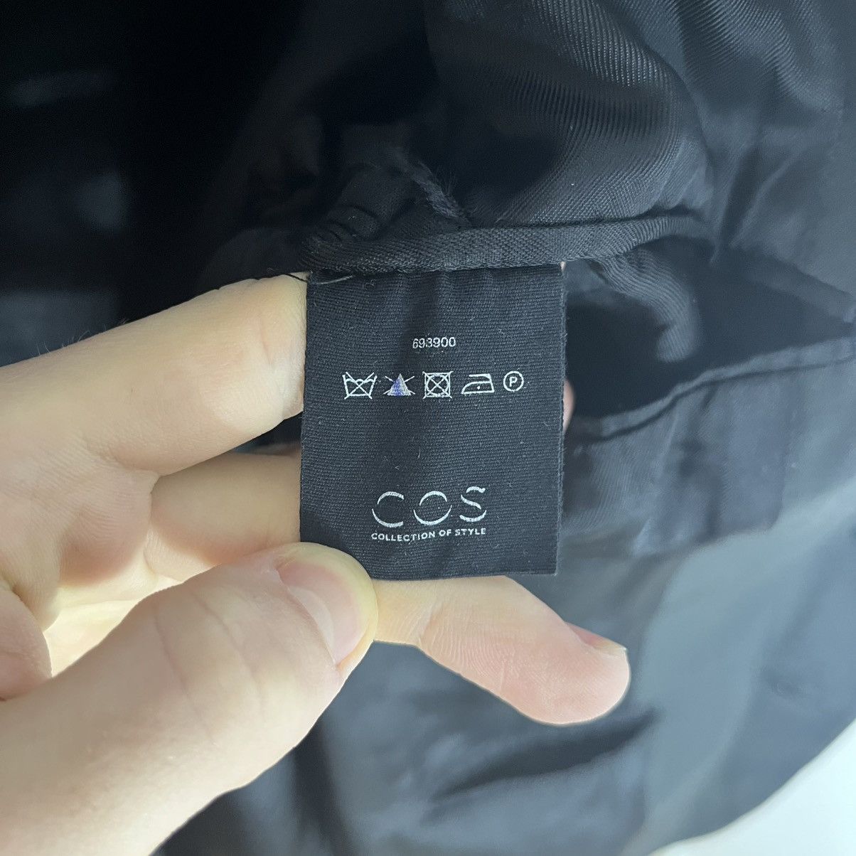 Cos COS Black Blazer Jacket Classic Formal Luxury Designer Size 52R - 5 Thumbnail