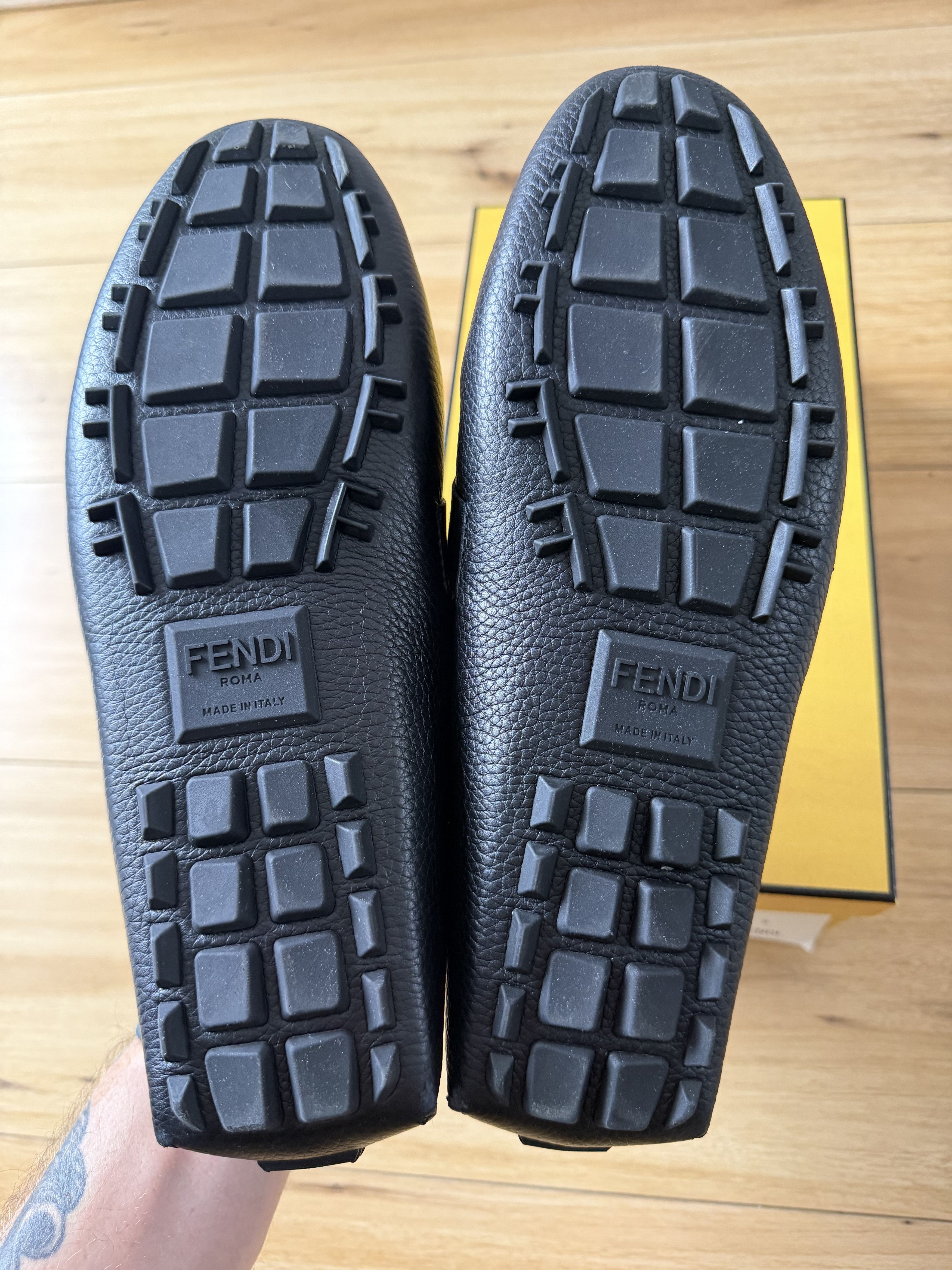 Fendi Fendi Moccassin Loafers Size US 11 / EU 44 - 13 Thumbnail