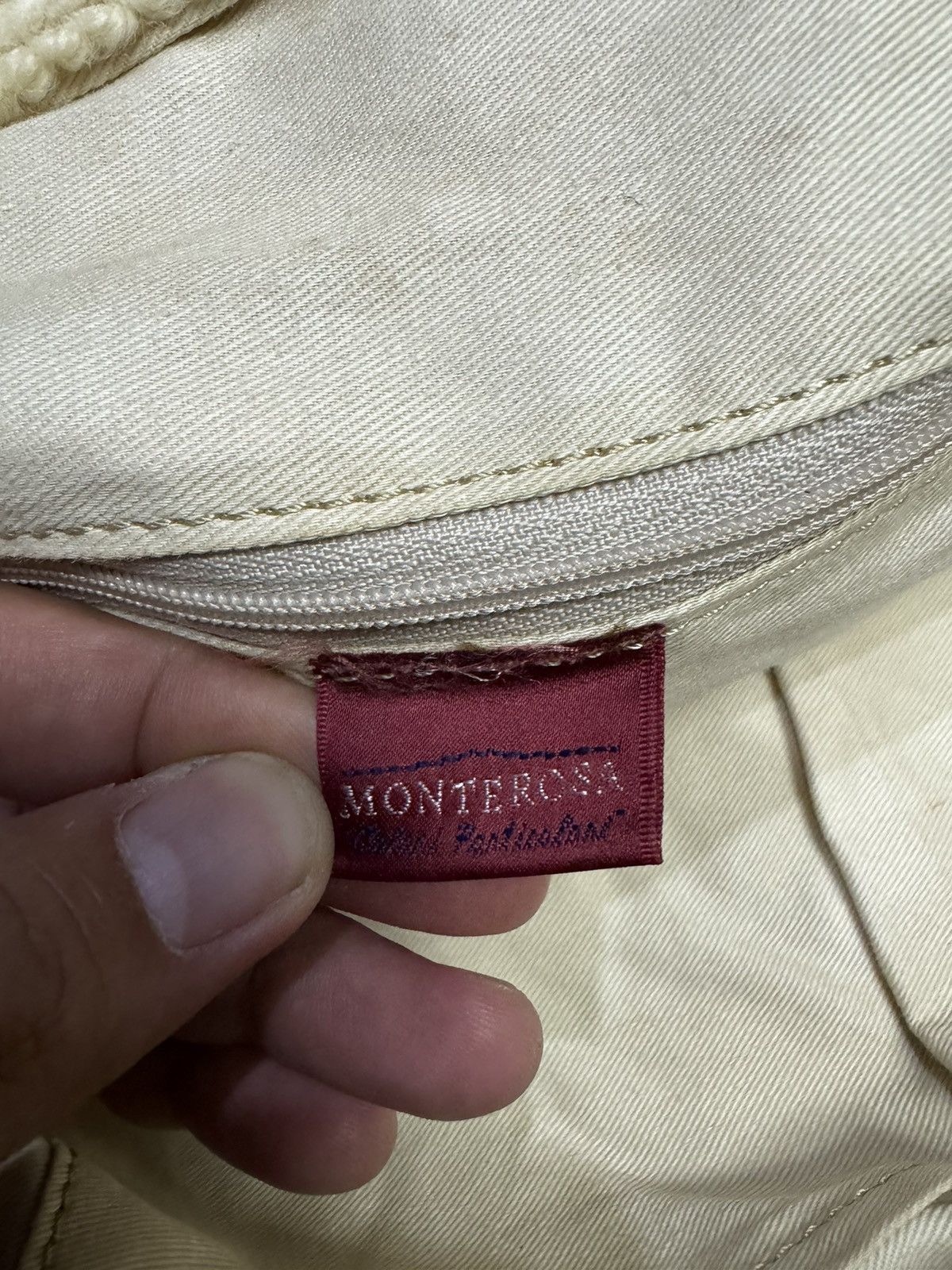 Handmade MONTEROSA CABLEKNIT SHEEPSKIN HANDMADE BIRKIN STYLE HANDBAG Size ONE SIZE - 14 Thumbnail