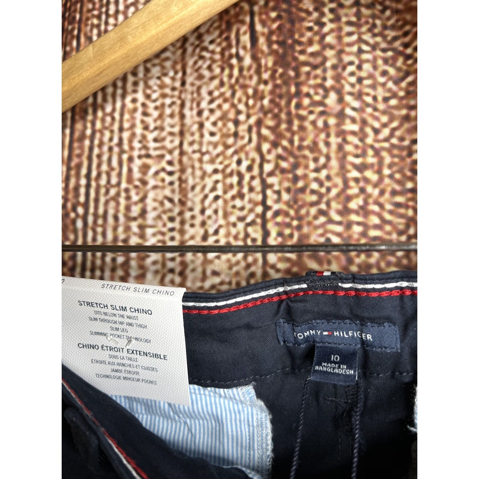 Tommy Hilfiger Tommy Hilfiger The Flex Chino Pants Wmn's Sz 10 Blue Slim Leg NWT Size 32" / US 10 / IT 46 - 4 Thumbnail