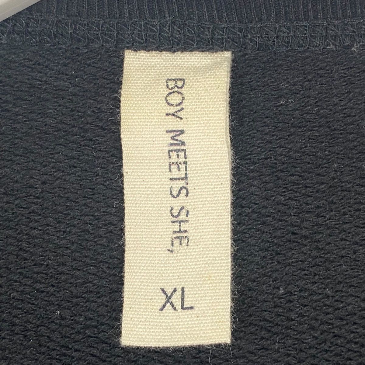 Other Vintage Boys Meets Printed Black Pullover Jumper Size XL Size US XL / EU 56 / 4 - 5 Thumbnail