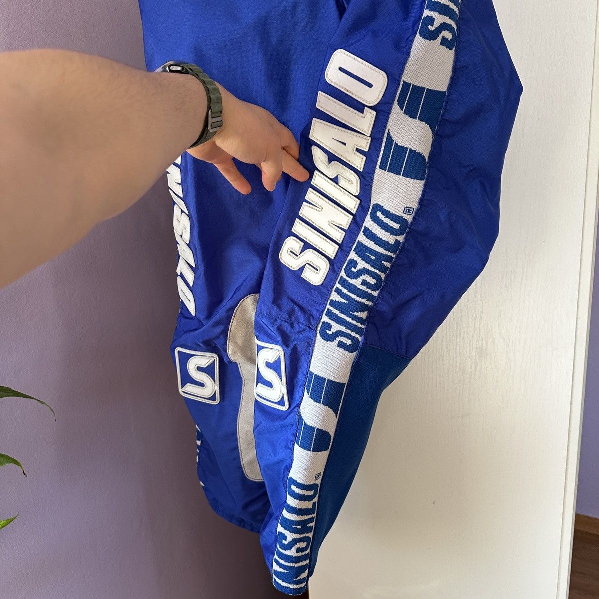 Other VINTAGE SINISALO WORLD RACING TEAM MOTOCROSS PANTS FINLAND M Size US 38 / EU 54 - 8 Thumbnail