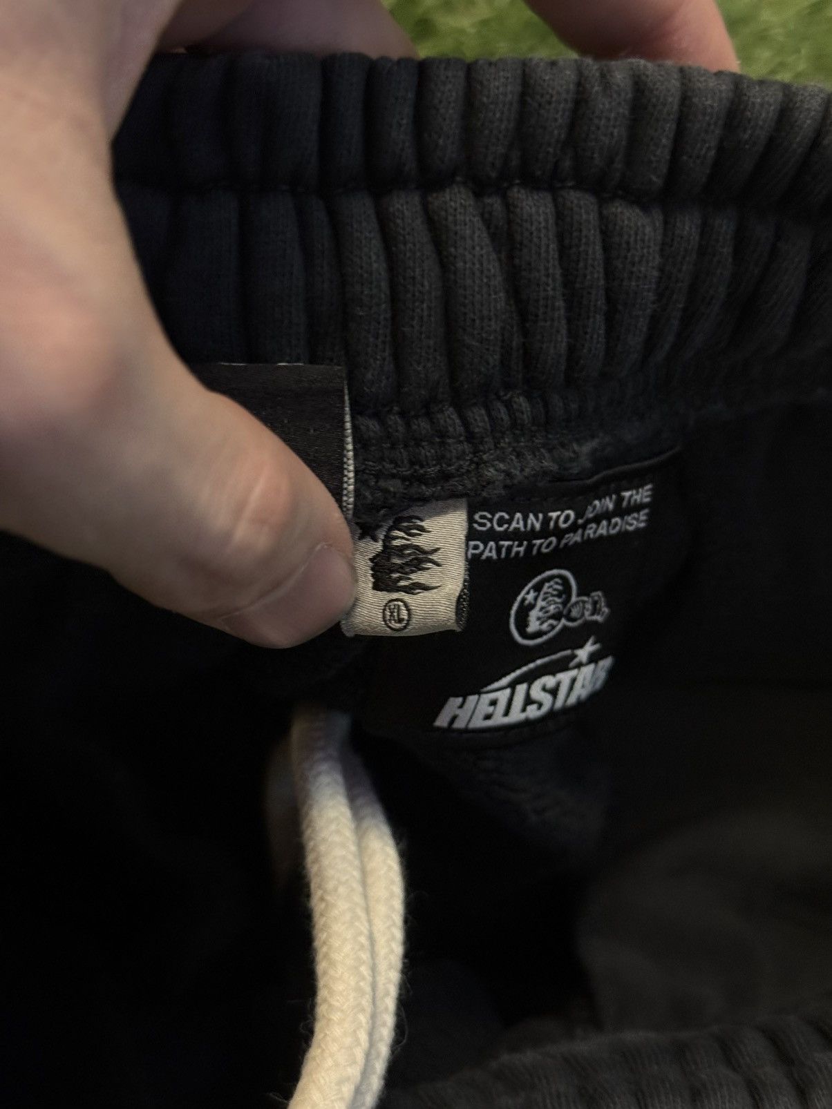 HELLSTAR Hellstar Flame Shorts Black Green Size XL (Brand NEW) Size US 34 / EU 50 - 7 Thumbnail