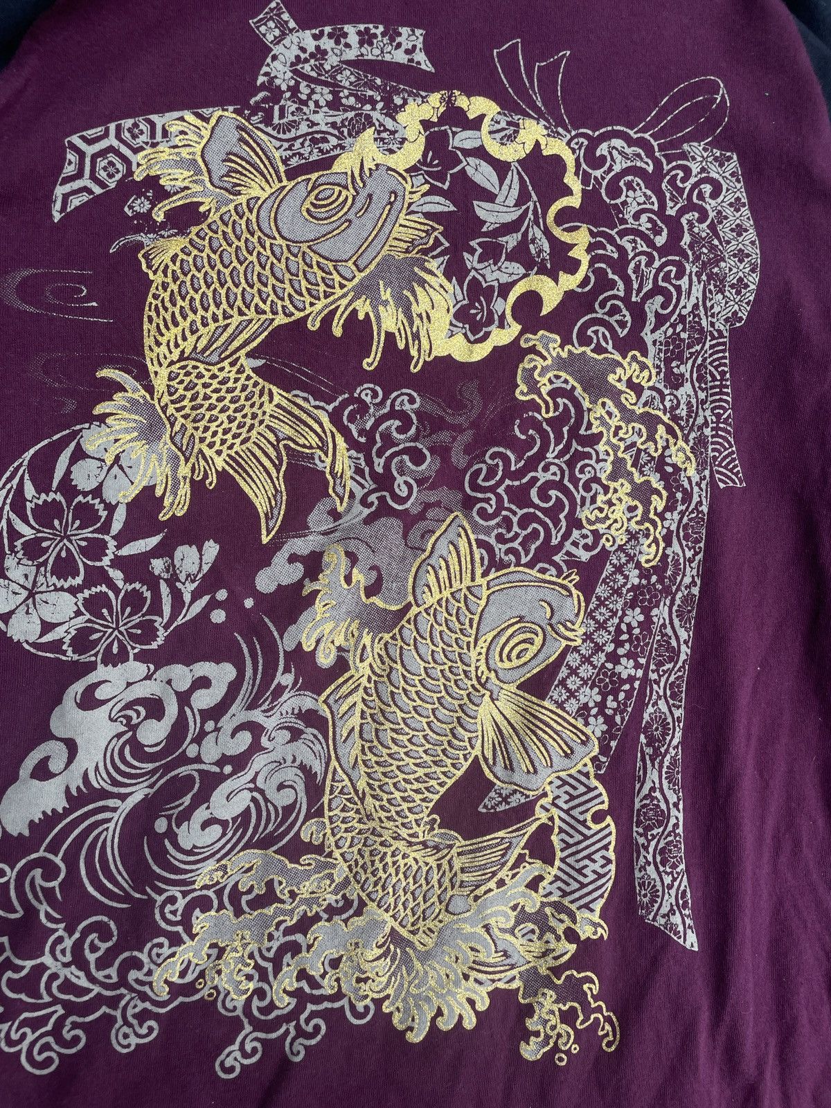 If Six Was Nine 2000s Japanese Glitter Sukajan Yakuza Long Sleeve Tee Size US S / EU 44-46 / 1 - 5 Thumbnail