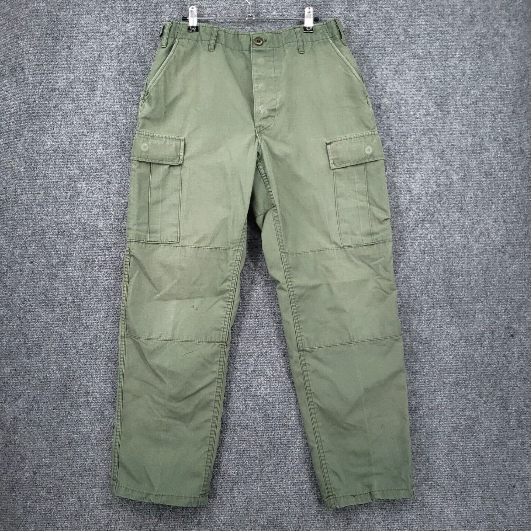 Vintage Tru Spec Mens Cargo Straight Leg Button Fly Utility Pants Size US 31 - 1 Thumbnail