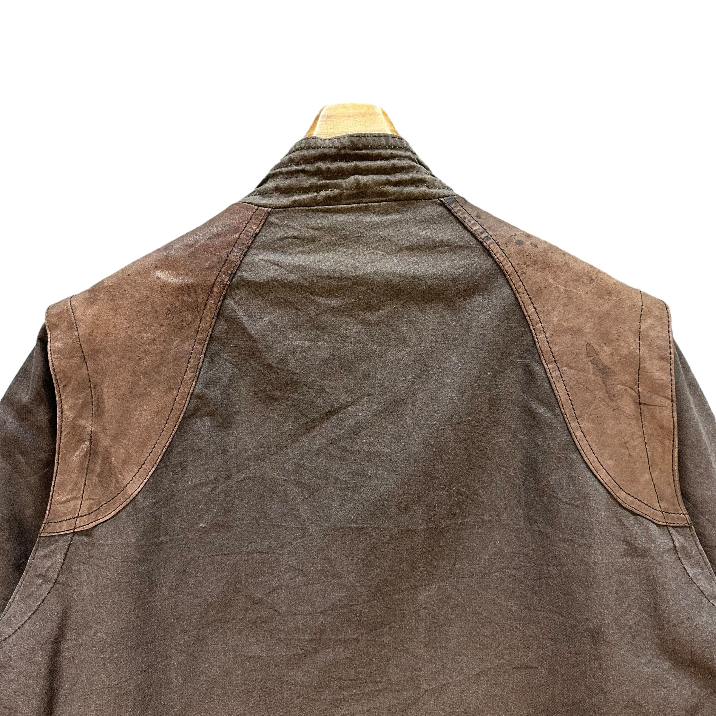 Genuine Leather Vintage 80’s Genuine Leather PRIVATE Vest Jacket #A71-1719 Size US L / EU 52-54 / 3 - 16 Thumbnail