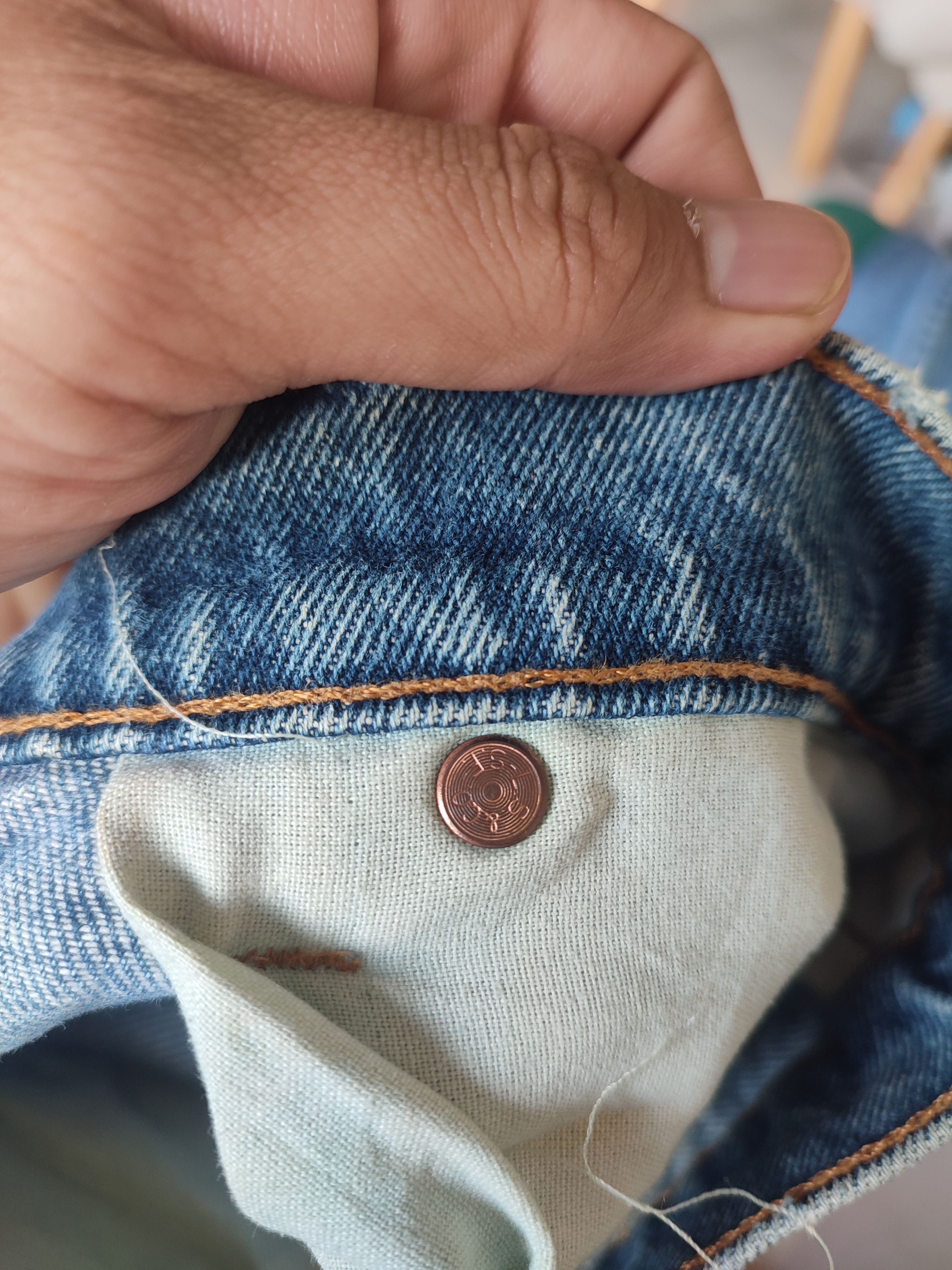 Levi's 💥Vtg Levi's 550 Orange Tab Jeans Size US 36 / EU 52 - 4 Thumbnail