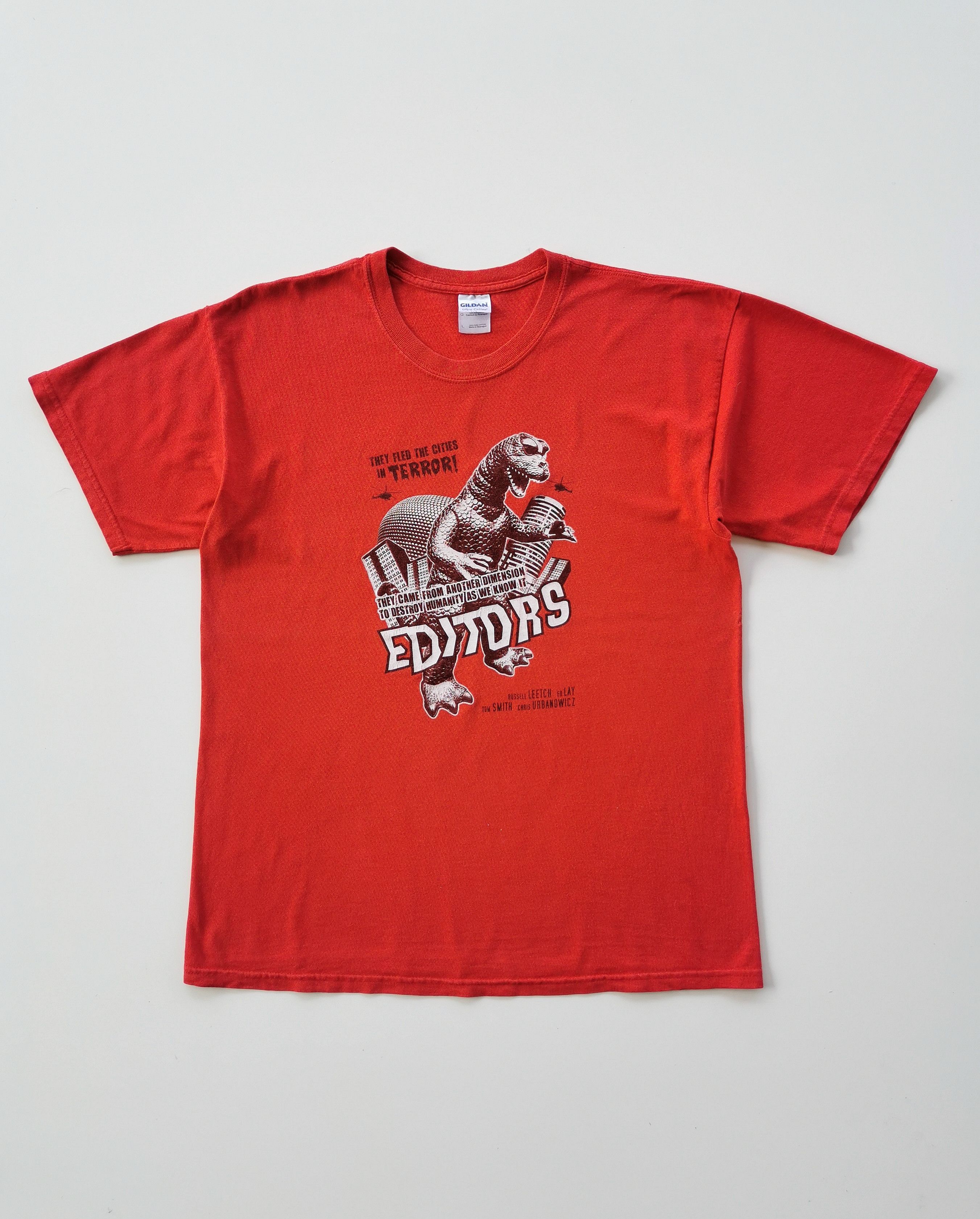 Band Tees Vintage Editors Band Tshirt Size US L / EU 52-54 / 3 - 6 Thumbnail