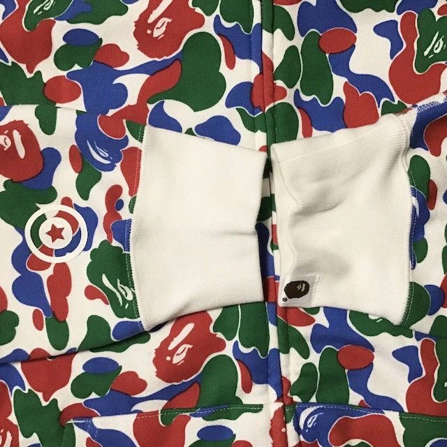 Bape 2024 🔥QINGDAO Store Camo🔥 BAPE shark full zip hoodie APE Size US XXL / EU 58 / 5 - 7 Thumbnail