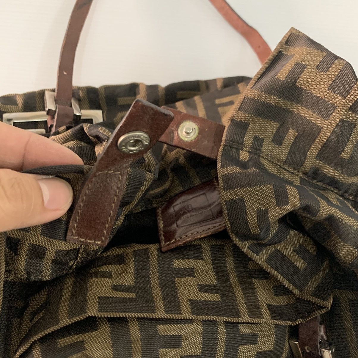 Fendi Fendi Zucca Small Tote Bag Size ONE SIZE - 10 Thumbnail