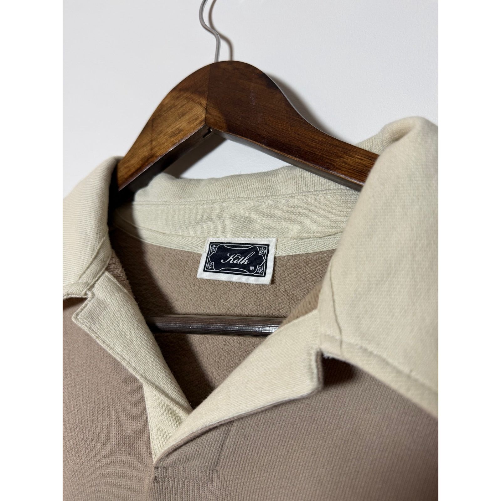 Kith Kith Nelson malt color block collared pullover Size US M / EU 48-50 / 2 - 3 Thumbnail