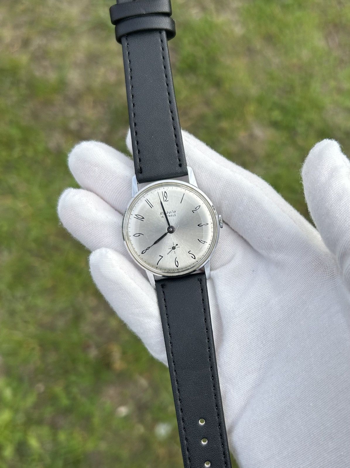 Vintage Vintage Raketa Watch USSR Soviet Mechanical Authentic 1970s Size ONE SIZE - 20 Thumbnail
