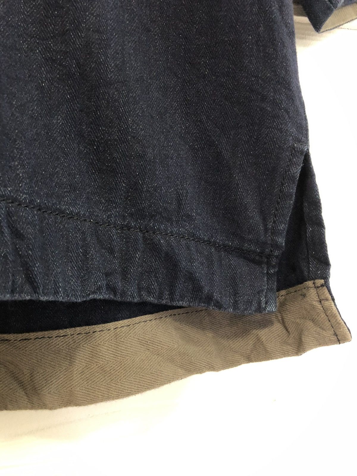 Sacai Sacai blue denim pocket tee Size US L / EU 52-54 / 3 - 7 Thumbnail