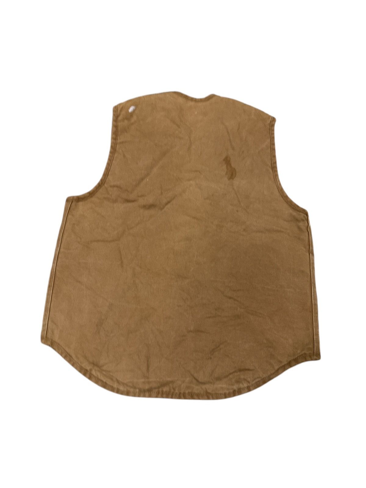 Carhartt VINTAGE 80s CARHARTT SHERPA DUCK CANVAS HUNTING VEST Size US XL / EU 56 / 4 - 2 Thumbnail