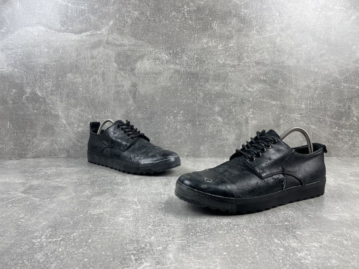 Vintage C.C.Poell Style Wax Silicone Avant Garde Opium Sneakers Size US 9 / EU 42 - 4 Thumbnail
