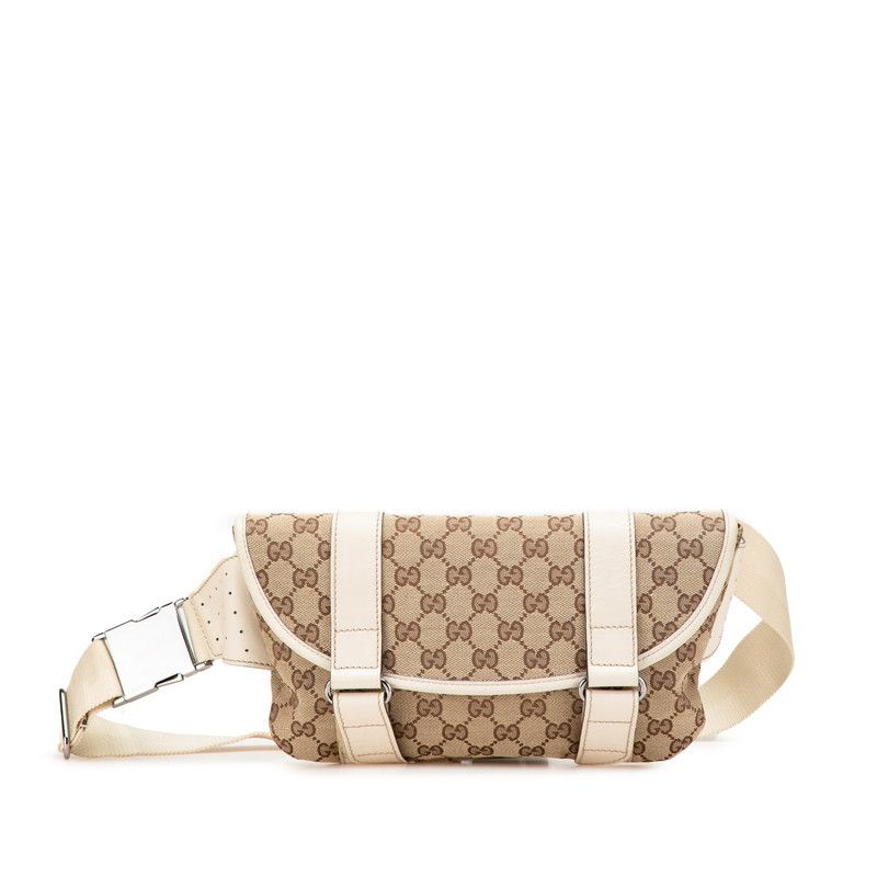 Gucci Gucci Gucci GG Canvas Waist Bag Canvas Belt Bag 145851 DUTY FREE for USA Size ONE SIZE - 1 Thumbnail