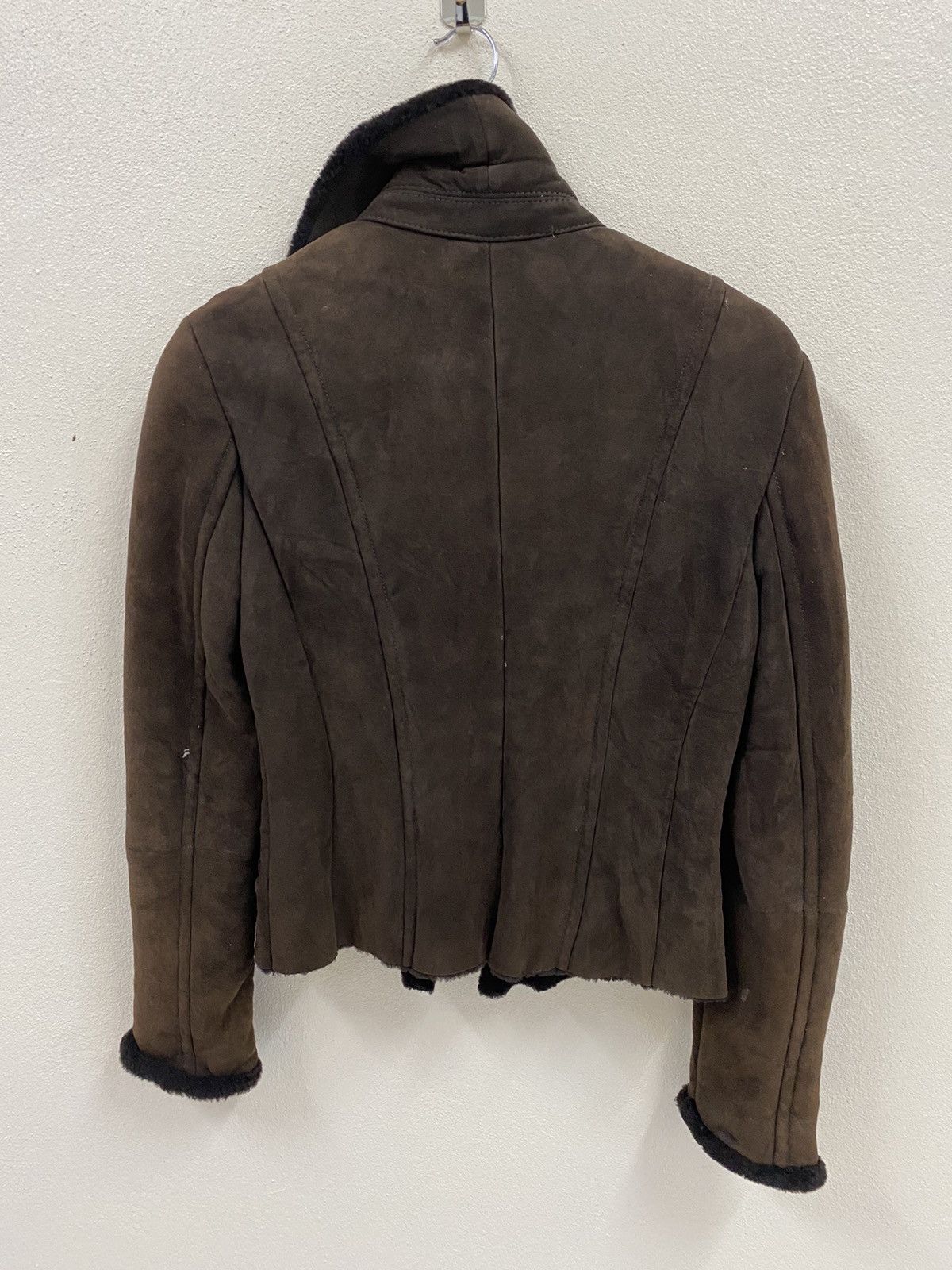 Max Mara Weekend Max Mara Leather Verra Pelle Jacket Size XS / US 0-2 / IT 36-38 - 4 Thumbnail