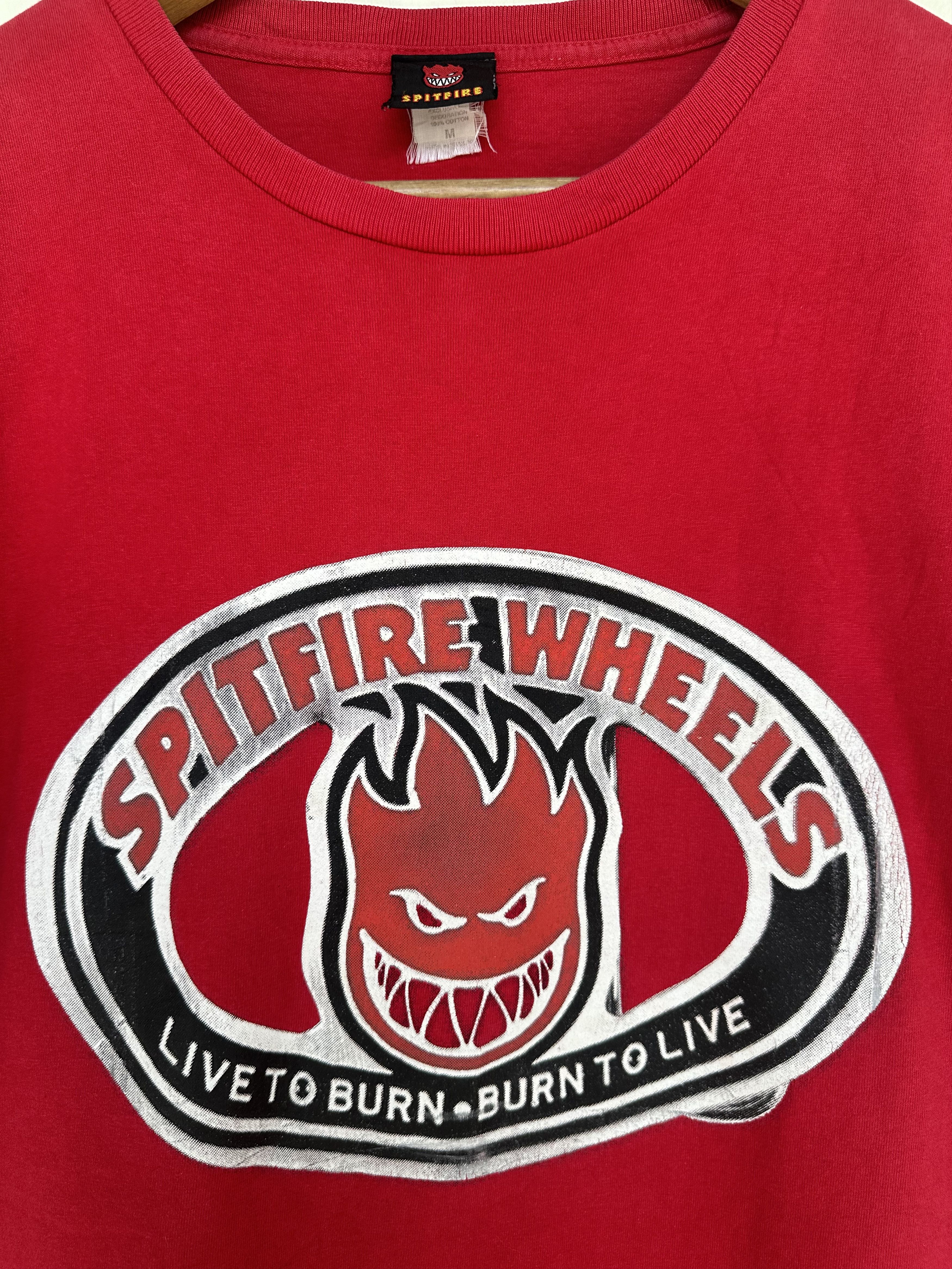 Spitfire Vintage Spitfire Wheels Live To Burn - Burn To Live Size US M / EU 48-50 / 2 - 3 Thumbnail