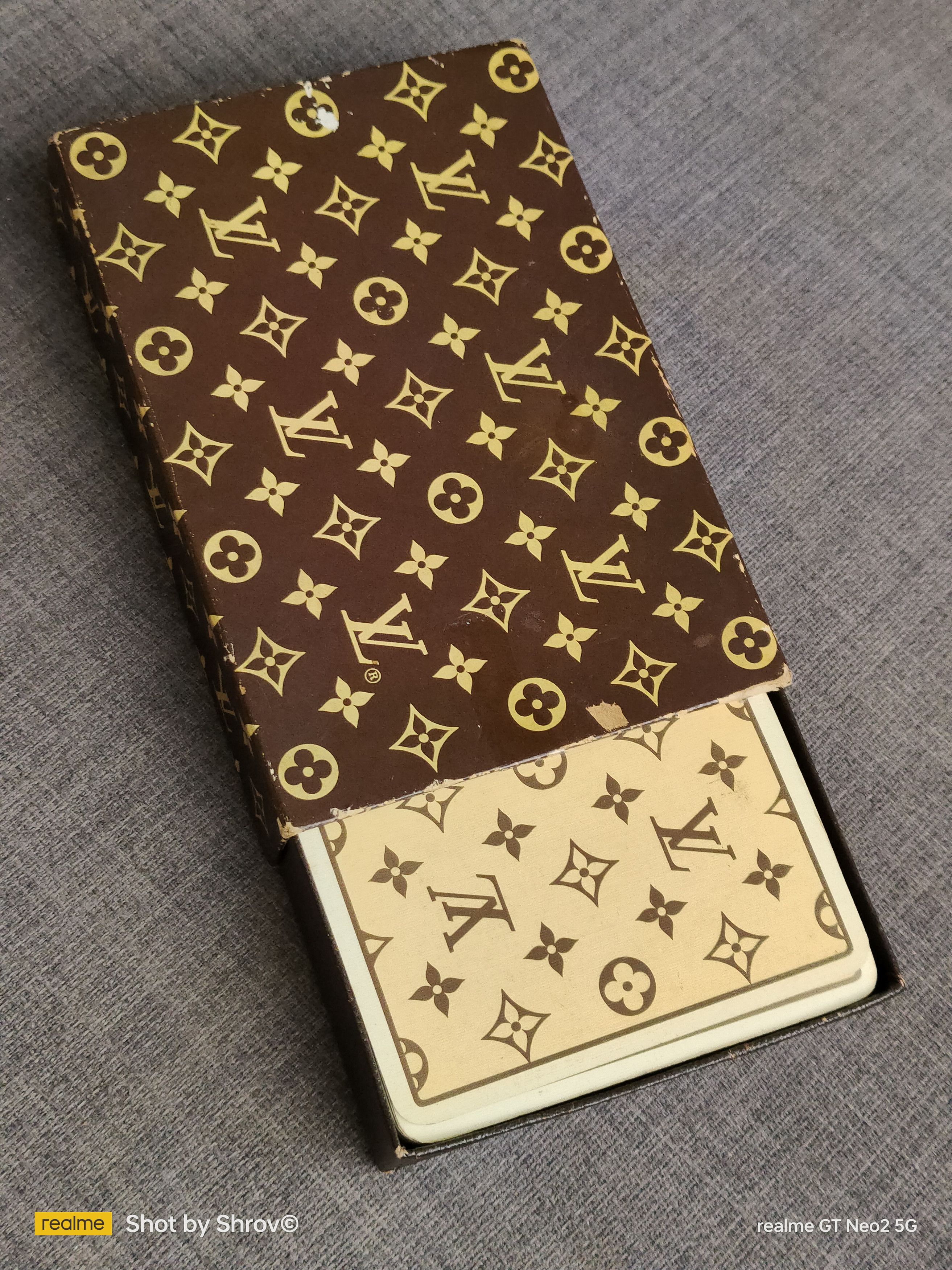 Designer × Japanese Brand × Louis Vuitton LOUIS VUITTON vintage 2 Decks Original Box Monogram Rare JPN Size ONE SIZE - 2 Thumbnail