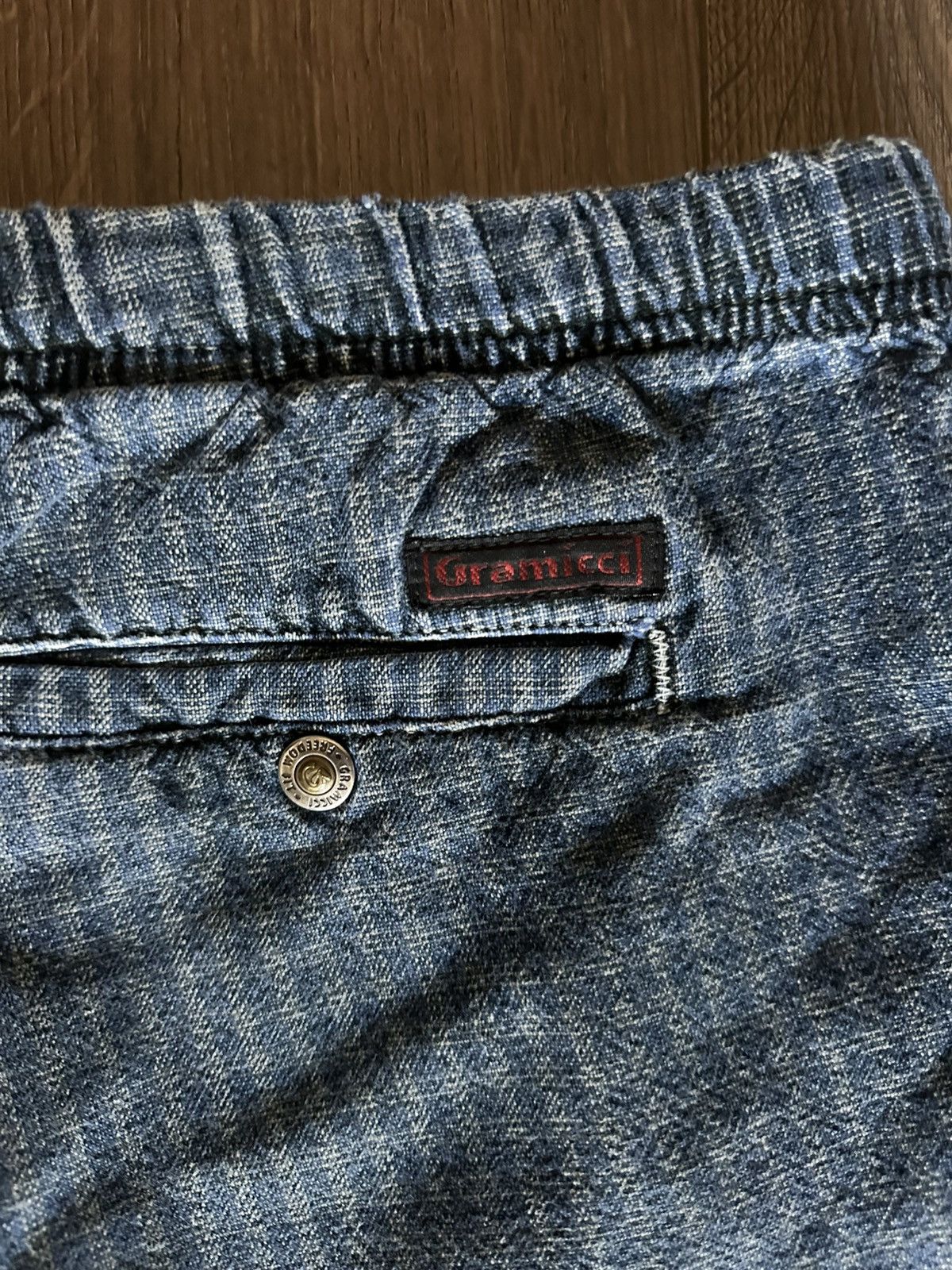 Gramicci Gramicci vintage denim belted climbing shorts Size US 34 / EU 50 - 3 Thumbnail