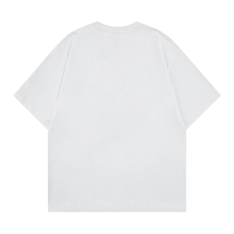 Japanese Brand Men's American-Style Cat Embroidery & Print T-Shirt Size US M / EU 48-50 / 2 - 2 Thumbnail