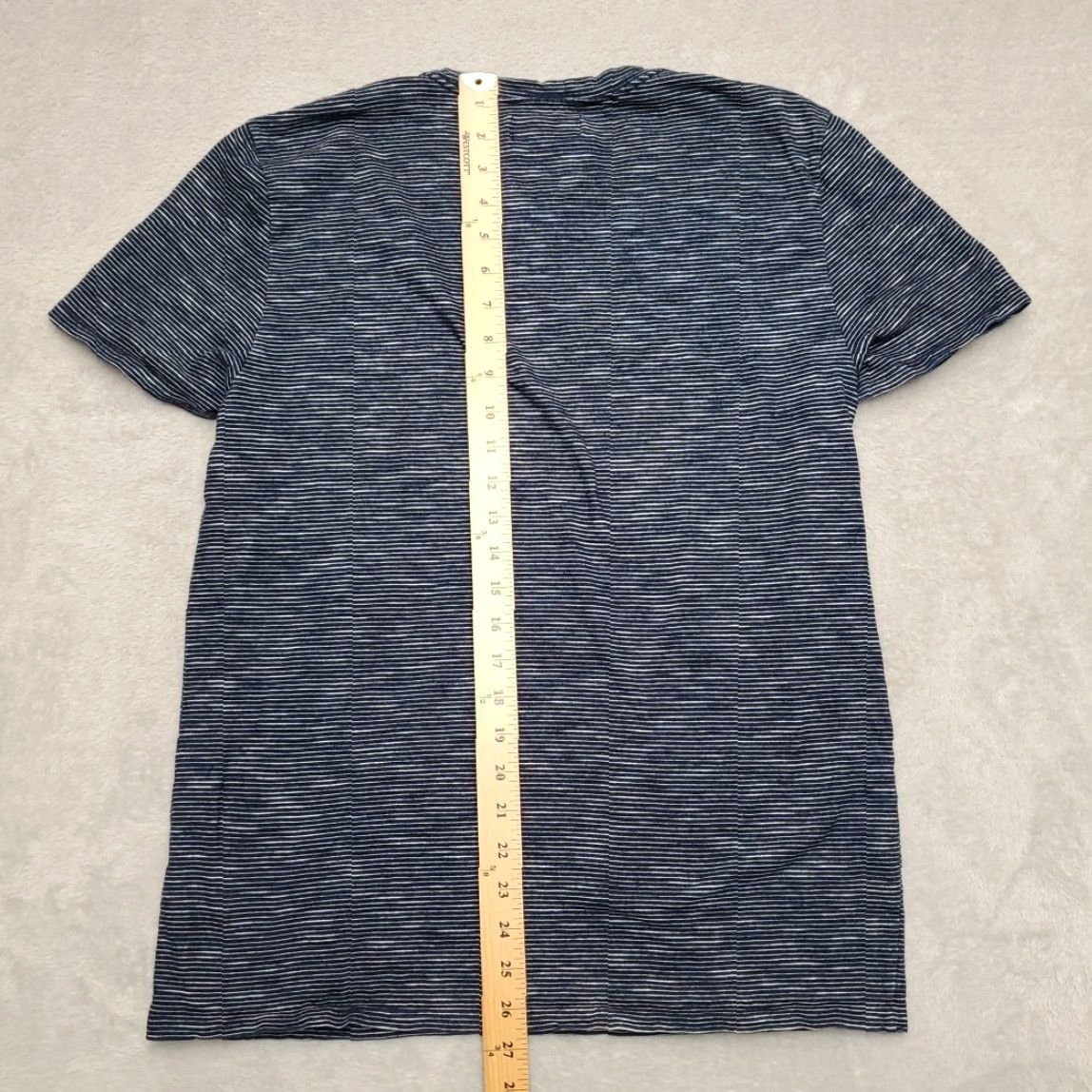 Everlane Everlane Shirt Mens L Blue Striped Crewneck Short Sleeve TEE Size US L / EU 52-54 / 3 - 4 Thumbnail