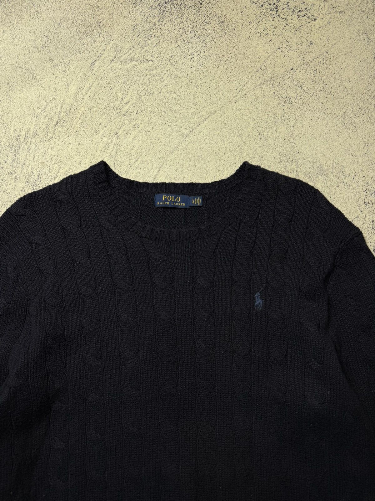 Polo Ralph Lauren Mens Vintage Polo Ralph Lauren knitted Sweater luxury Size US L / EU 52-54 / 3 - 9 Thumbnail