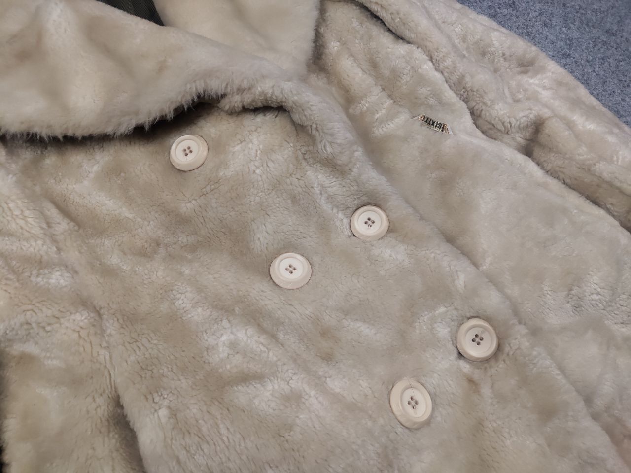 Miss Sixty Vintage Y2K Miss Sixty double-breasted coat Fur Jacket LGB Size L / US 10 / IT 46 - 8 Thumbnail