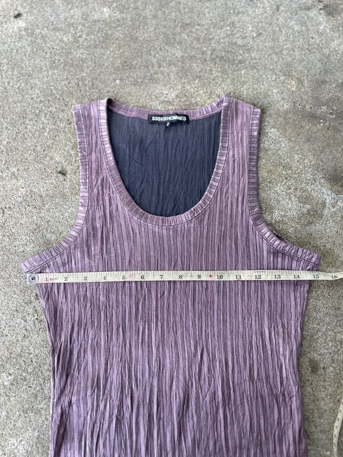 5351 POUR LES HOMMES 5351 Pourless Homme Tanktop Vkei Style Size US S / EU 44-46 / 1 - 8 Thumbnail