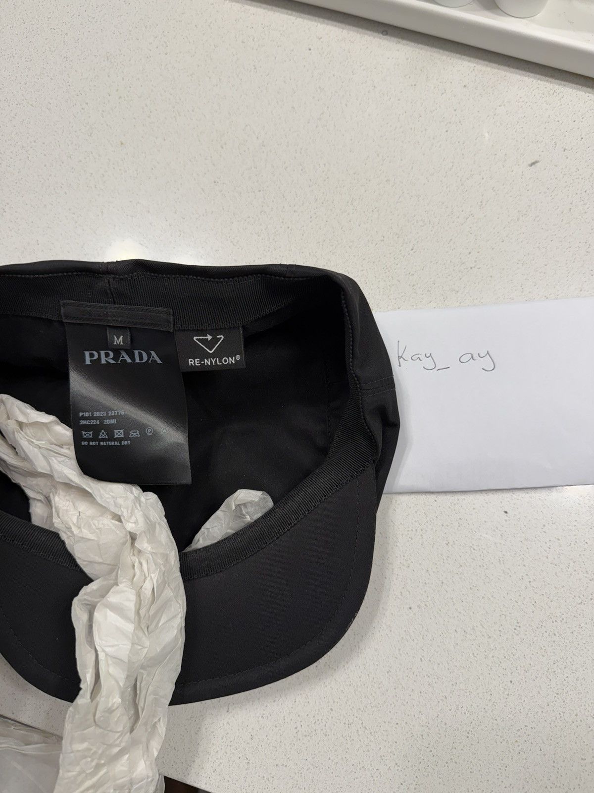 Prada Prada Re-Nylon hat Size 42 - 15 Thumbnail