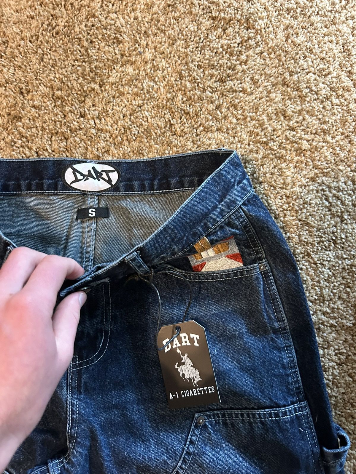 Other DART Double Knee Denim Jeans Size US 30 / EU 46 - 2 Thumbnail