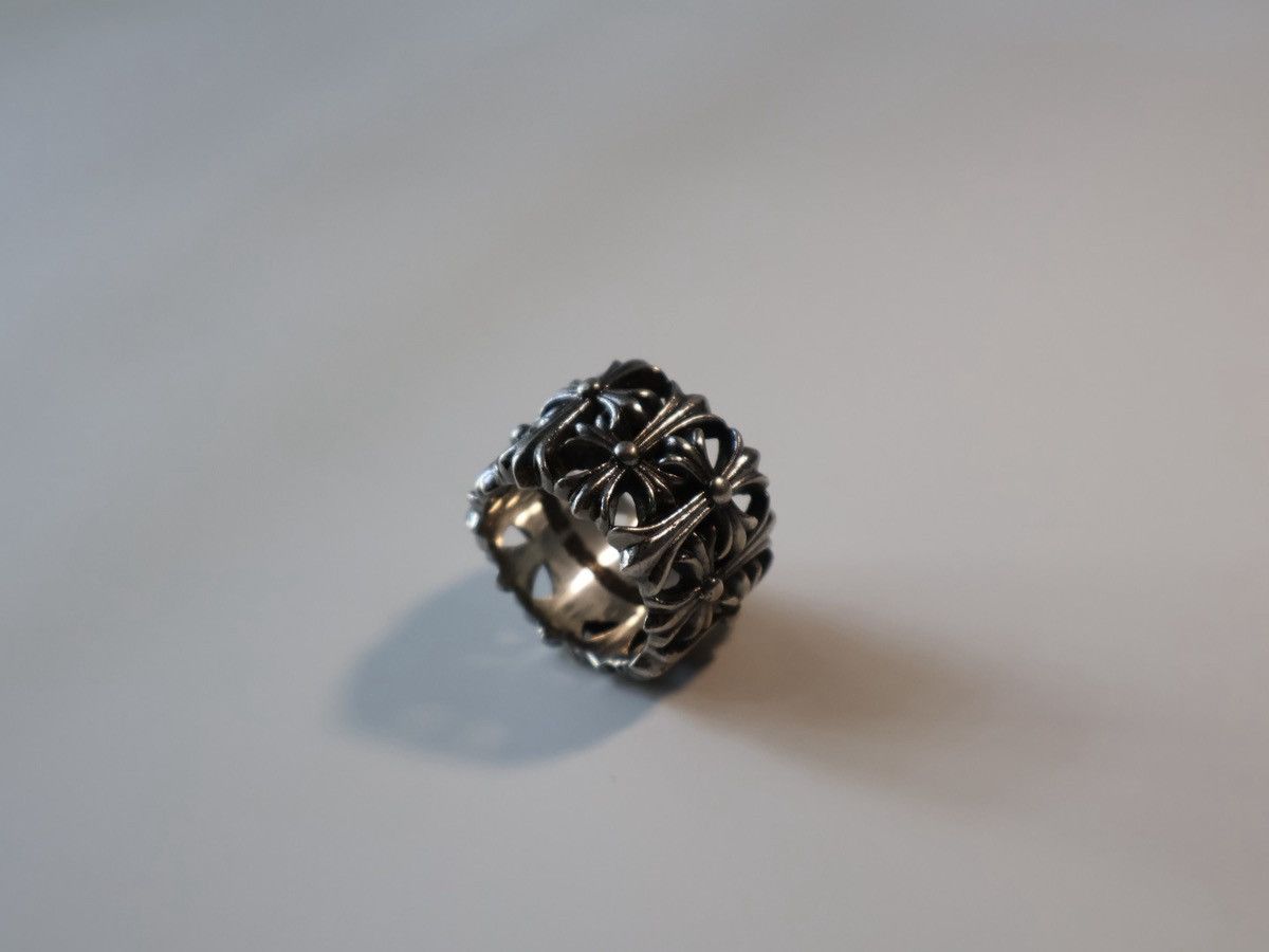 Chrome Hearts Chrome hearts cemetery black rhodium ring sz 10 Size ONE SIZE - 4 Thumbnail