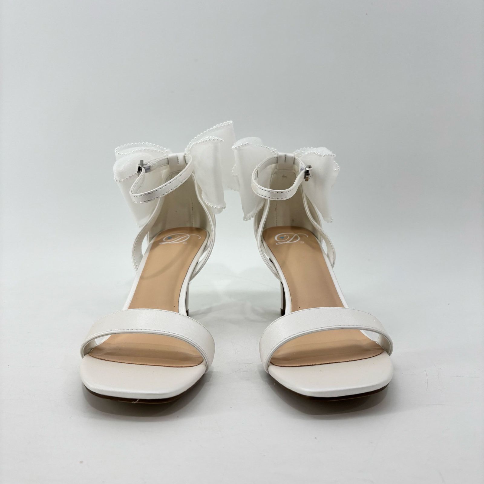 Other White Womens Sz 7 Wandals Heels Wedding Romantic Bride Party Size US 7 / IT 37 - 4 Thumbnail