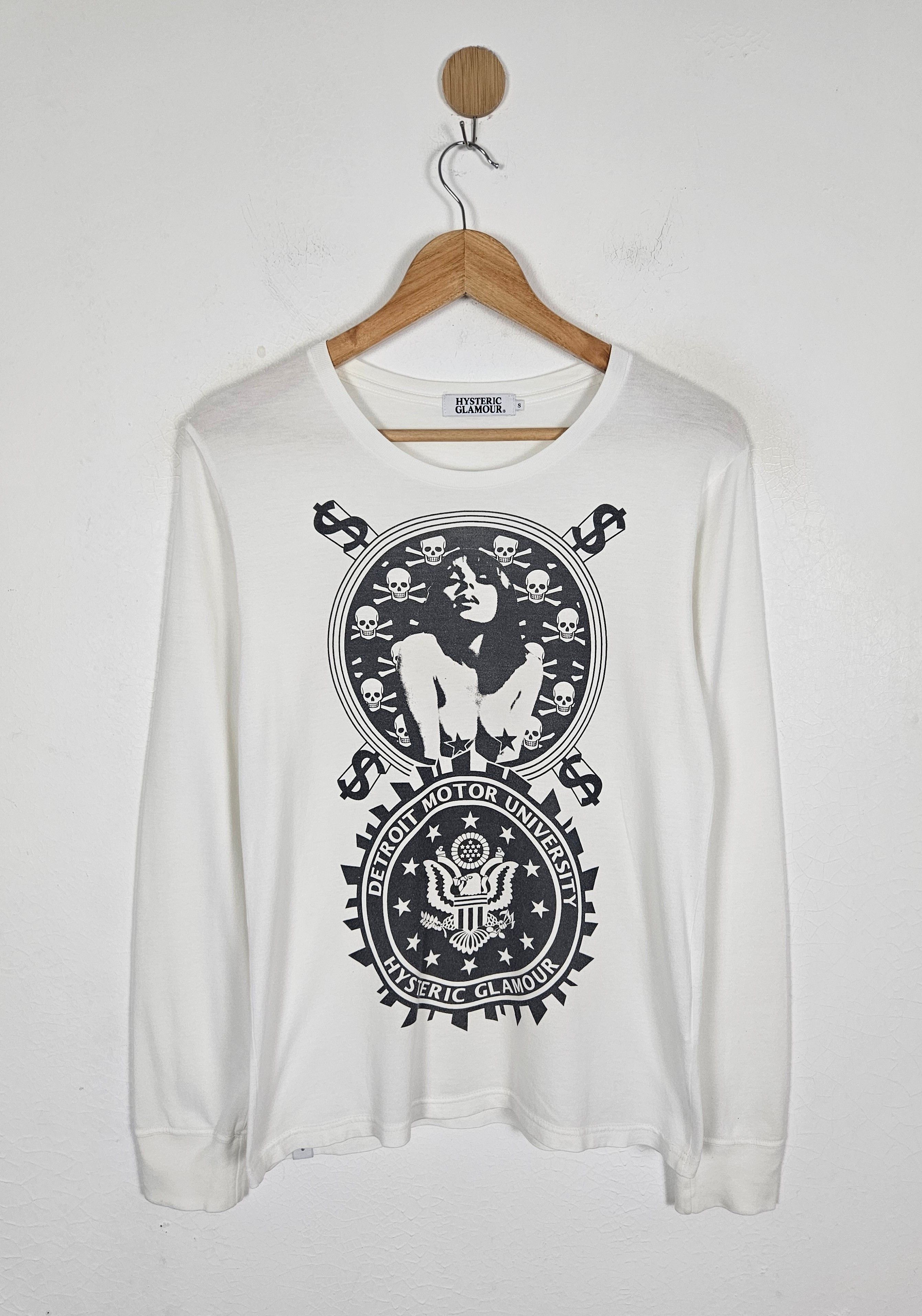 Hysteric Glamour Detroit Motor University shirt