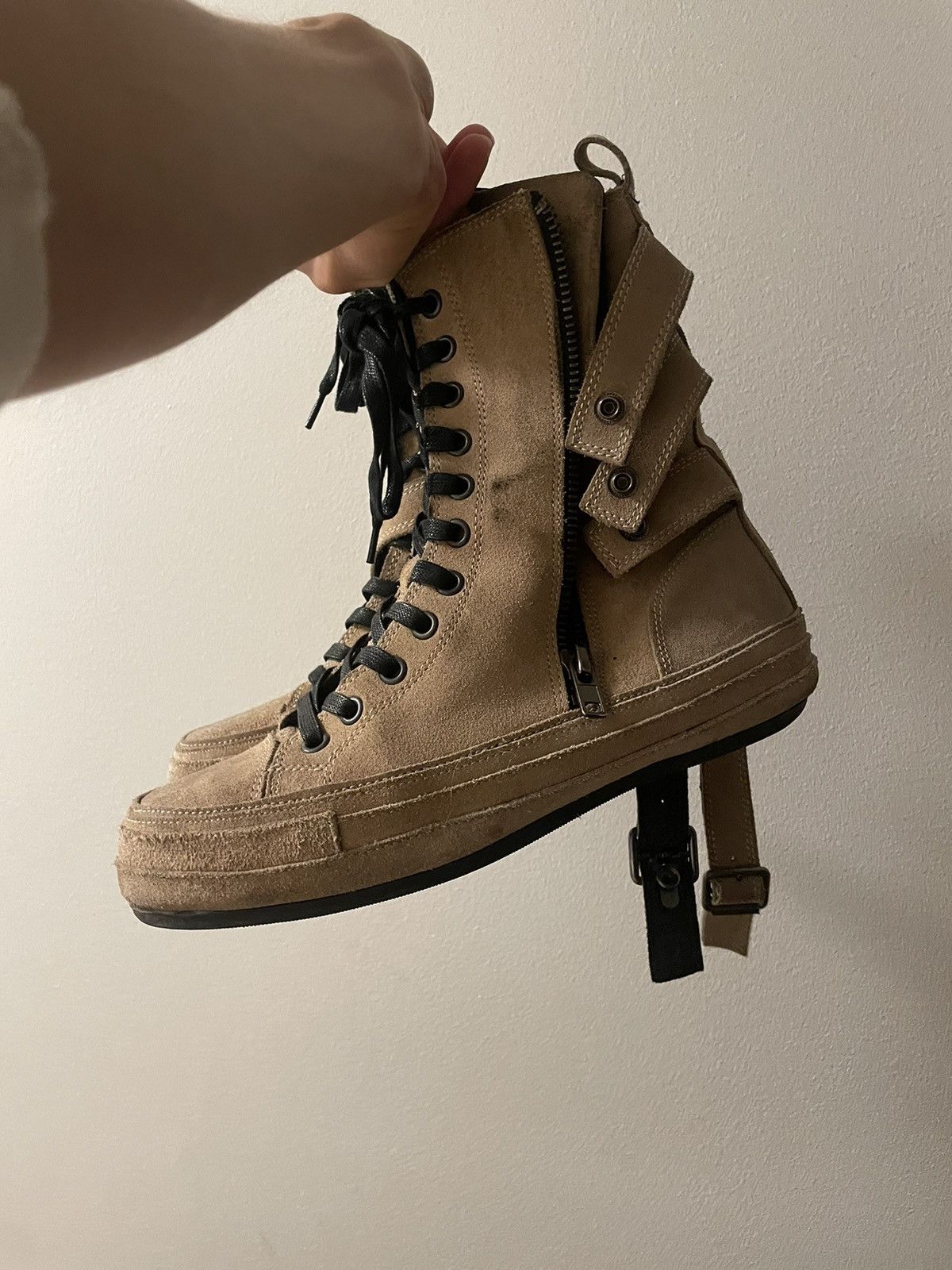 Ann Demeulemeester SCAMOSCIATO NERO Ann Demeulemeester Sneakers