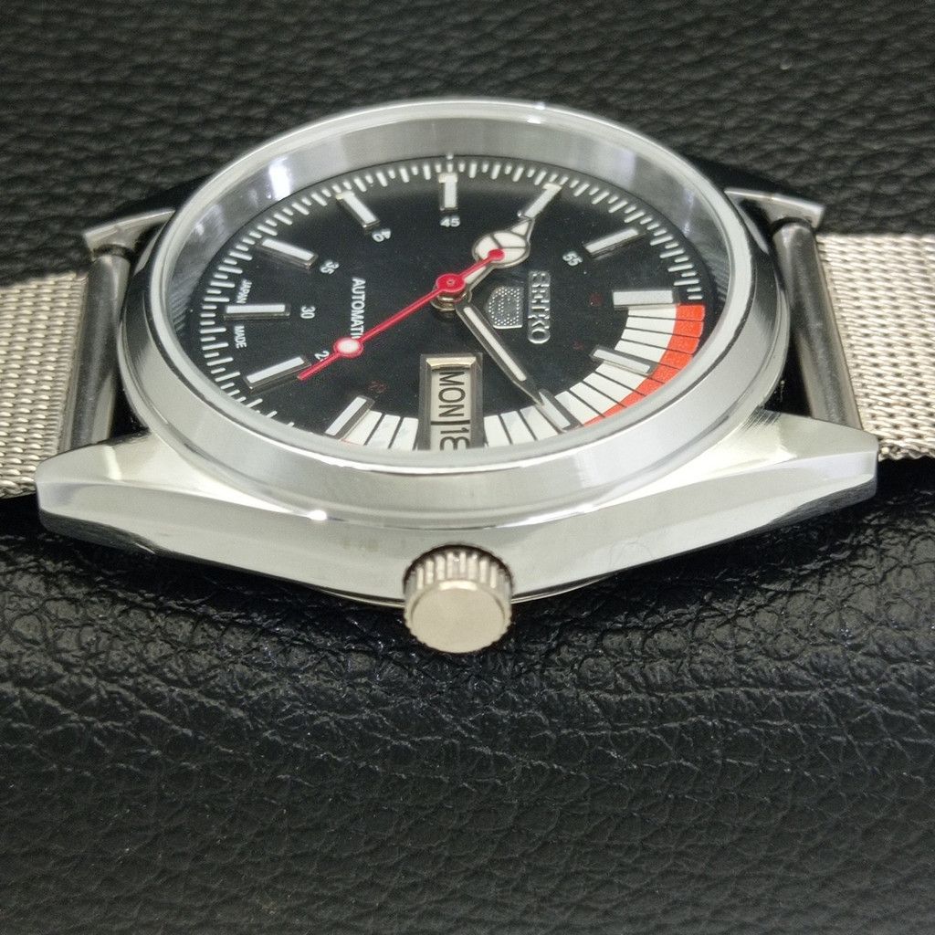 Seiko REFURBISHED VINTAGE SEIKO 5 AUTO JAPAN MENS WATCH a440727 Size 38 - 5 Thumbnail