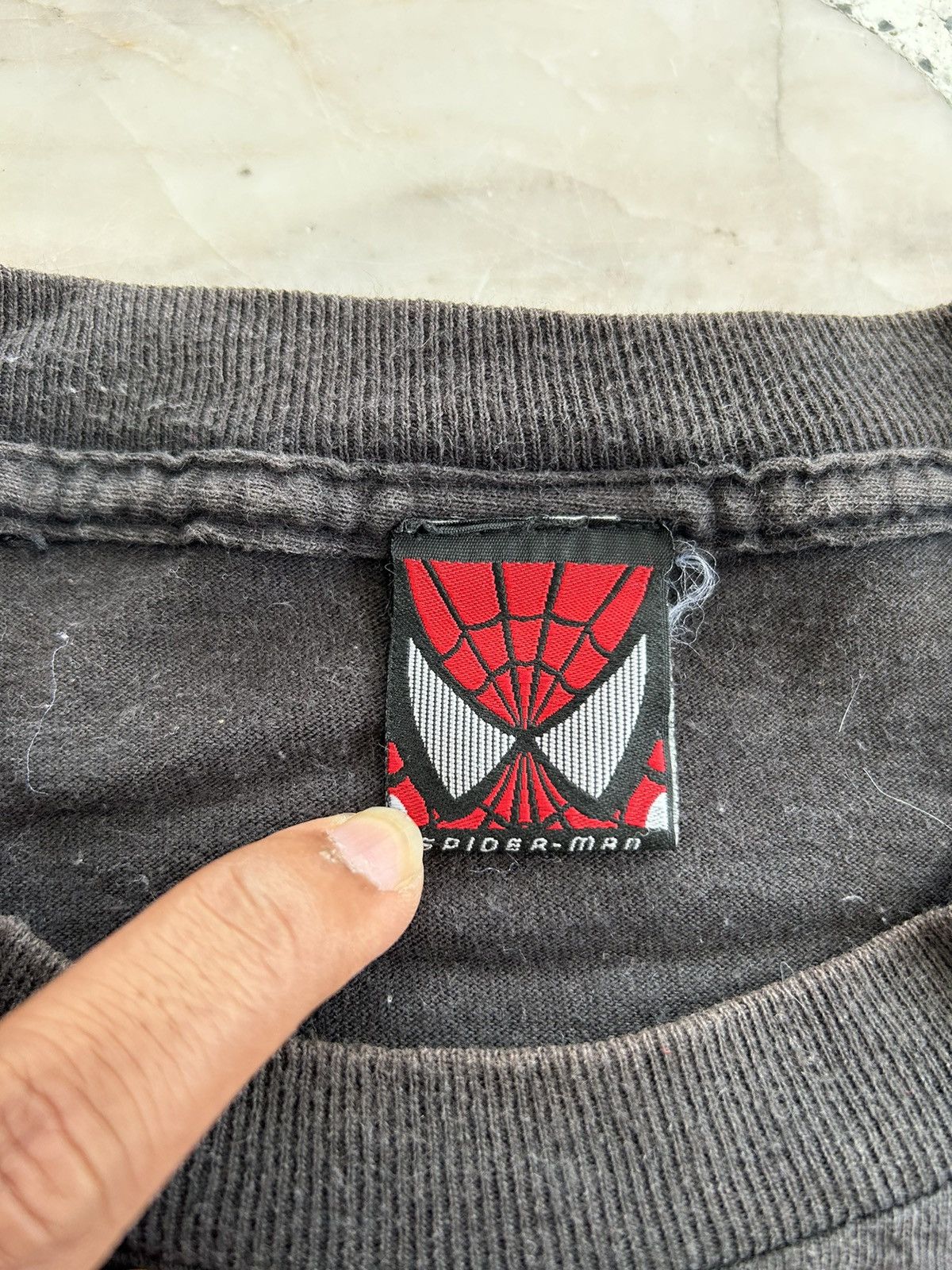 Marvel Comics Spiderman Vintage Front Hit Black Tee Size US L / EU 52-54 / 3 - 3 Thumbnail