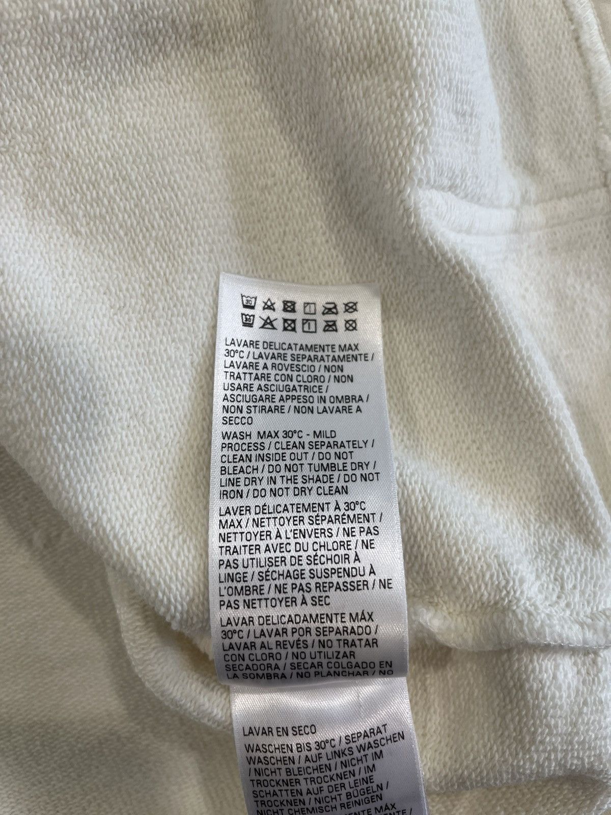 Balenciaga Balenciaga Champ Elysees white hoodie Size US M / EU 48-50 / 2 - 8 Thumbnail