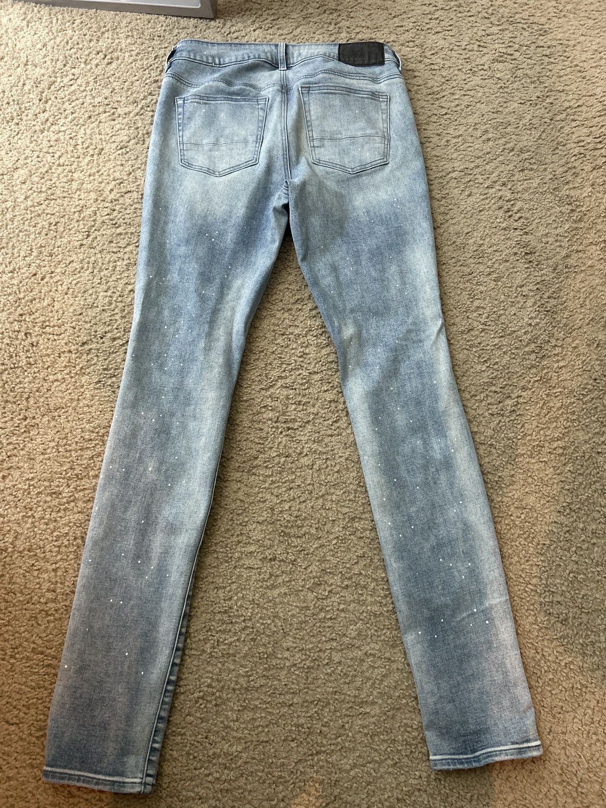 Pacsun Blue stacked skinny Jeans Size US 30 / EU 46 - 3 Thumbnail