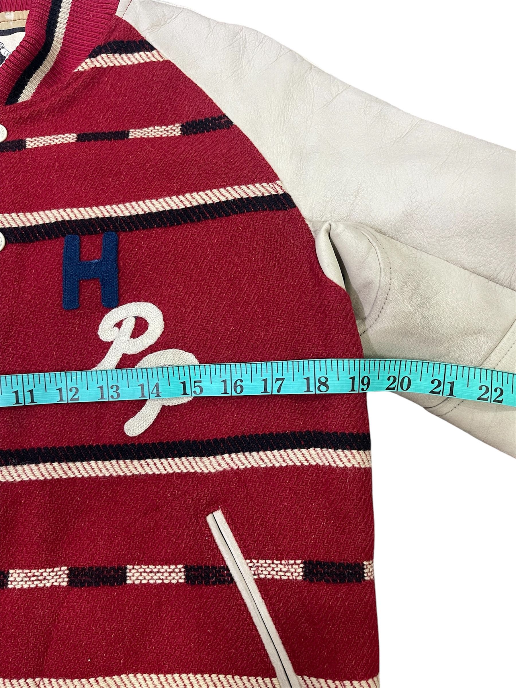 Hysteric Glamour Vintage 90s Hysteric Glamour Varsity Wool / Leather Jacket Size US S / EU 44-46 / 1 - 10 Thumbnail