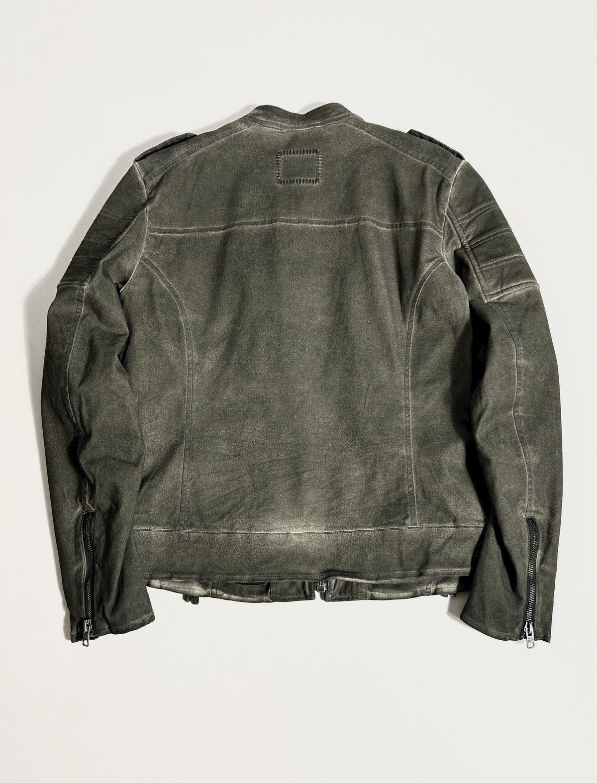 tigha Tigha Moto Avant garde leather jacket (Rick owens style) Size US L / EU 52-54 / 3 - 2 Thumbnail