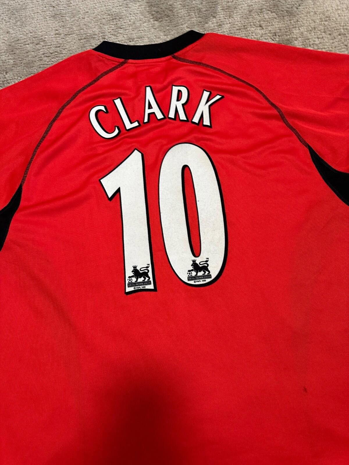 Puma Clark #10 Puma Fulham 2003-04 3R Shirt Football Shirt Jersey Size US XL / EU 56 / 4 - 11 Thumbnail