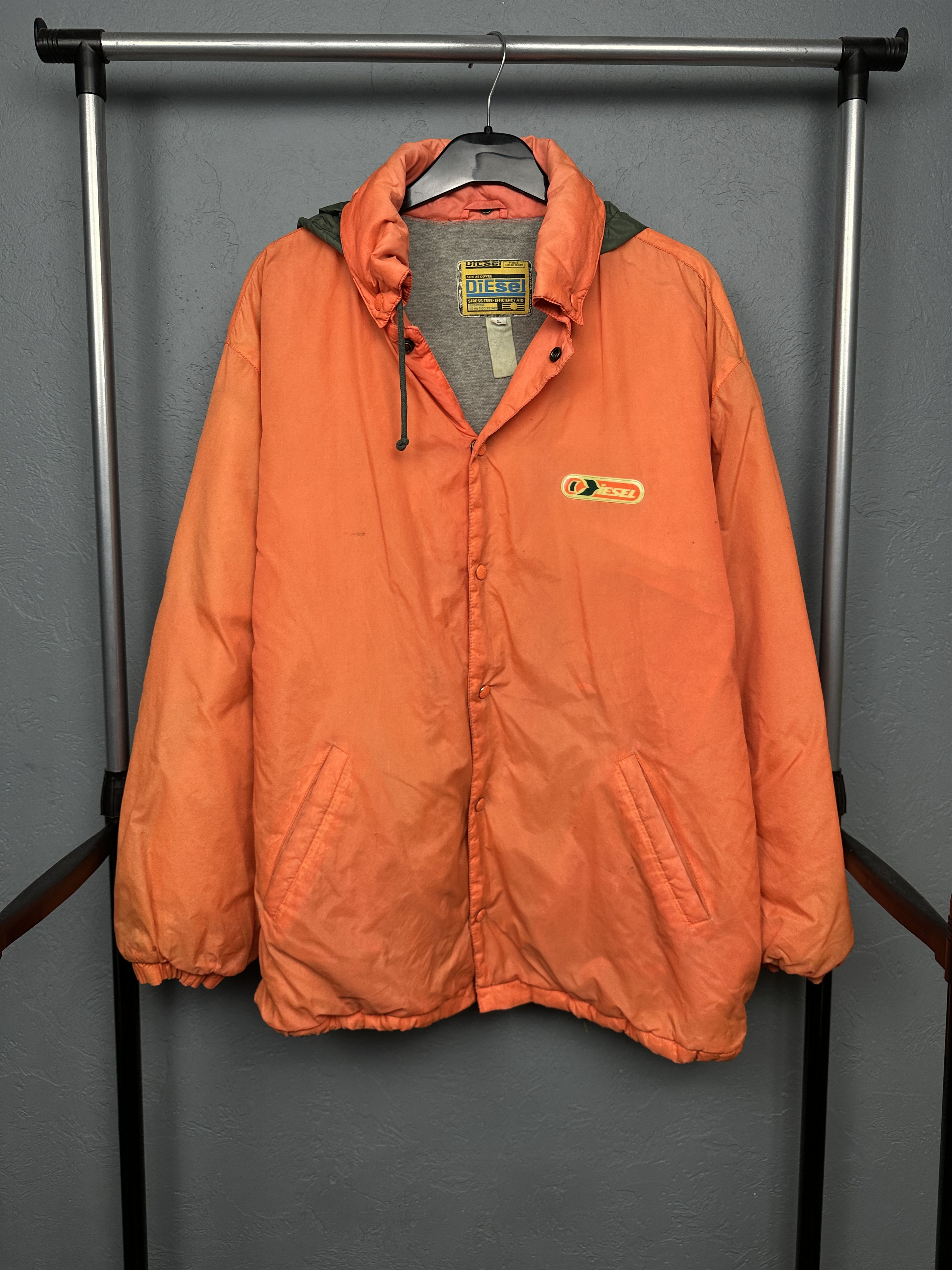 Diesel Diesel 90s Vintage Mens Jacket Size US L / EU 52-54 / 3 - 3 Thumbnail