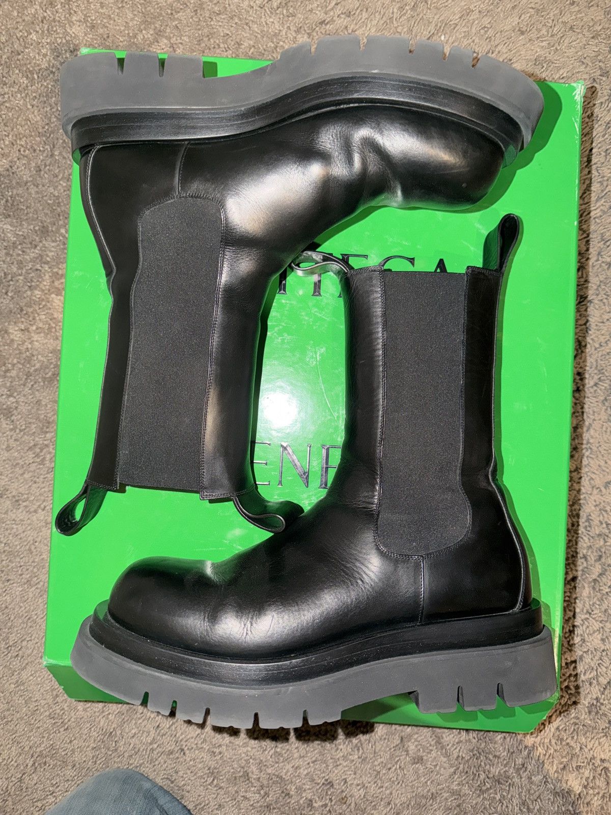 Bottega Veneta Bottega venetta lug boots Size US 9.5 / EU 42-43 - 2 Thumbnail