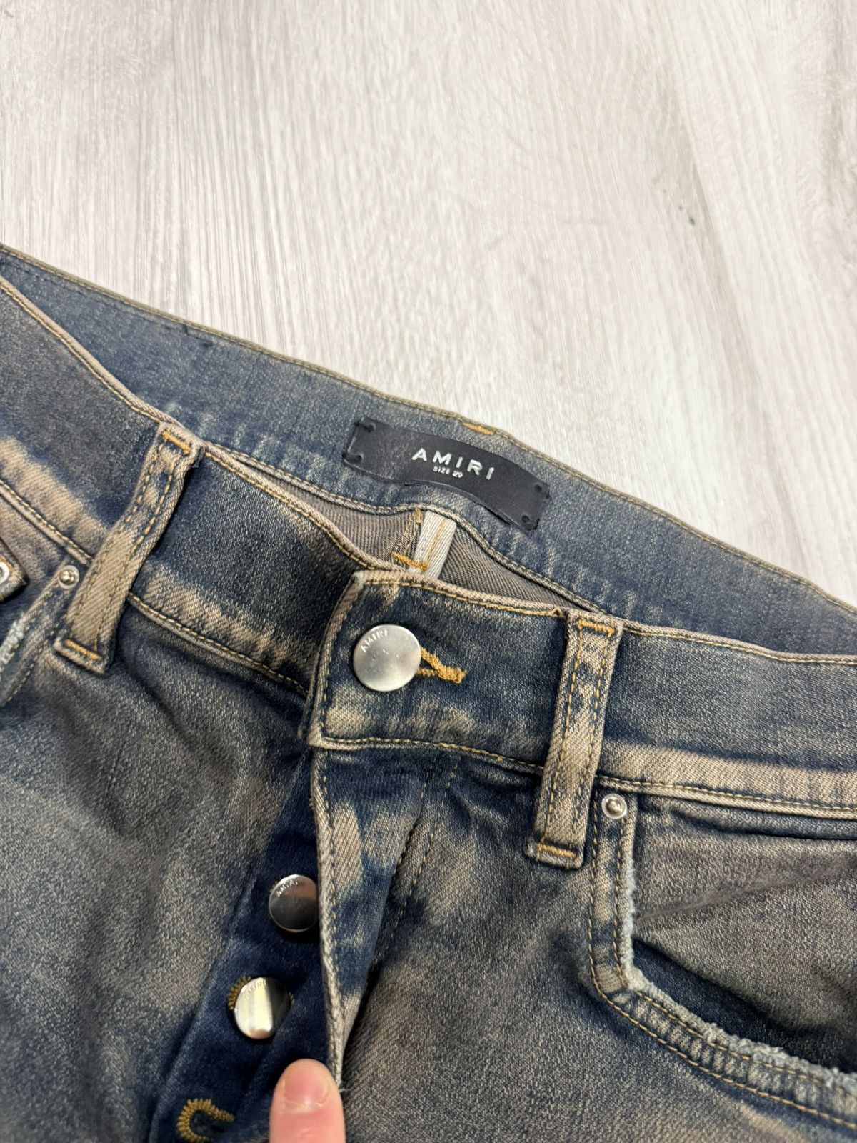 Amiri Amiri Thrasher Jeans Size US 29 - 3 Thumbnail