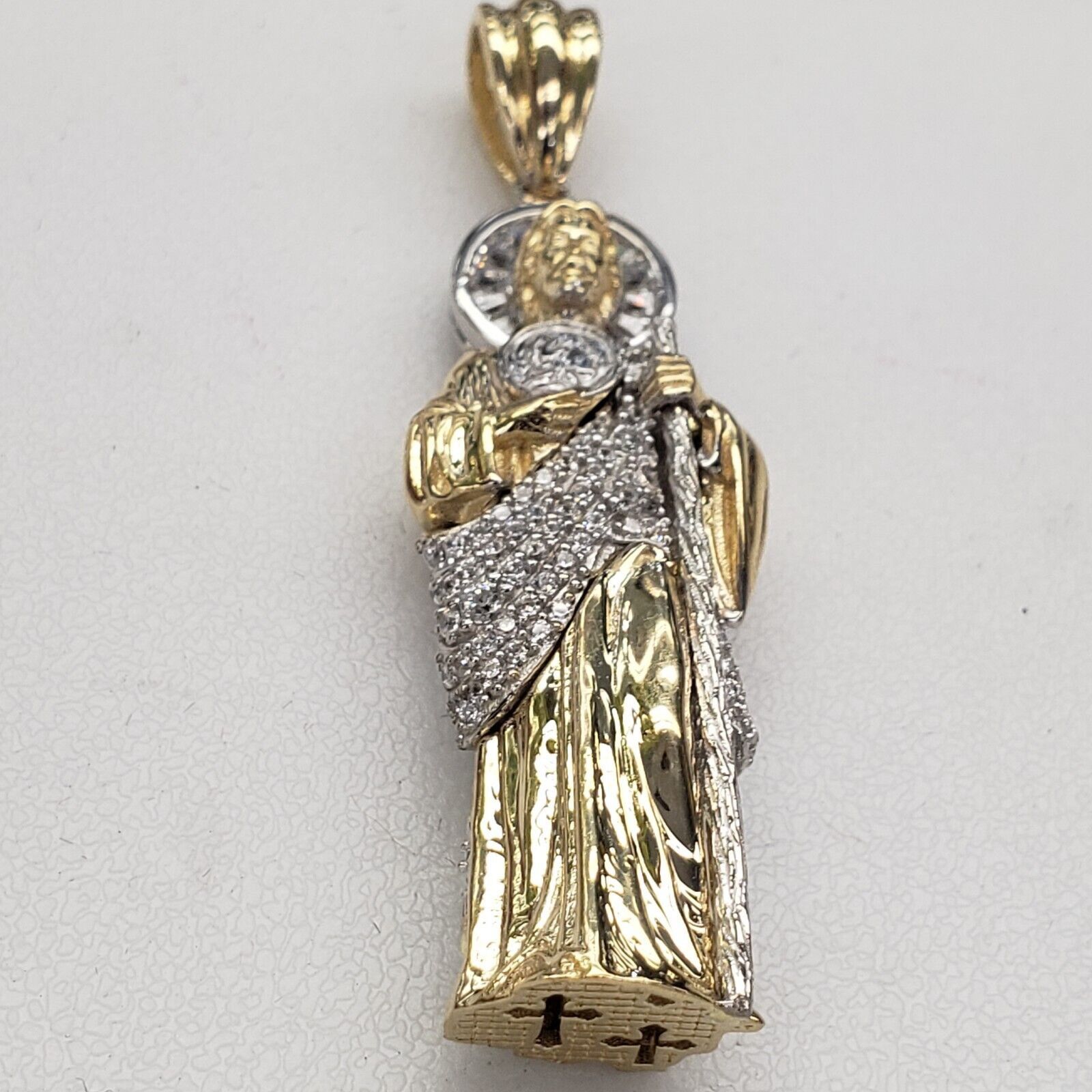 Other 3d Real 14k Gold Saint Jude judas Pendant charm Size ONE SIZE - 13 Thumbnail