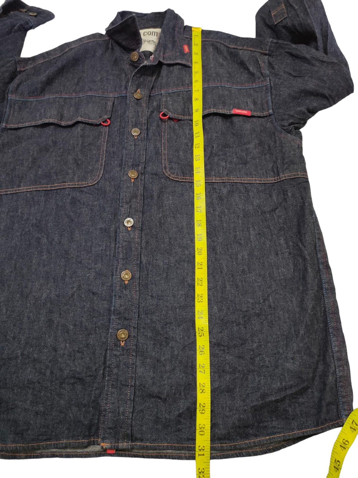 Ecko Unltd. Vintage Y2k Ecko Unltd Baggy Denim Jacket Streetwear Size US L / EU 52-54 / 3 - 11 Thumbnail
