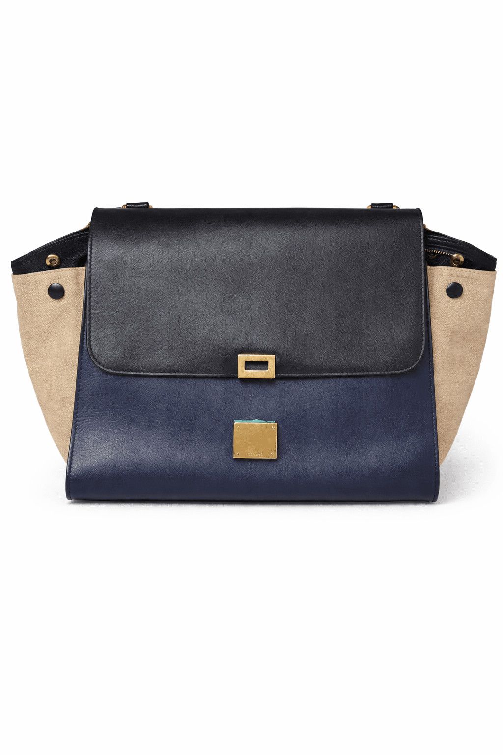 Celine Blue Trapeze leather handbag Size ONE SIZE - 1 Thumbnail