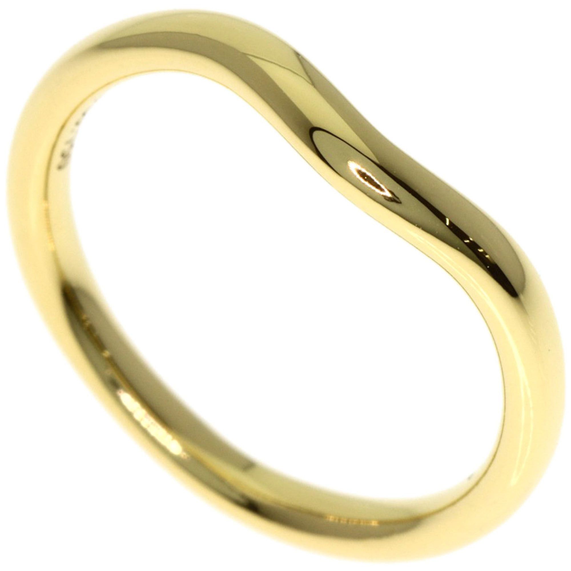 Tiffany & Co. Tiffany & Co. Curved Band Ring, 18K Yellow Gold, Women's. Size ONE SIZE - 1 Thumbnail