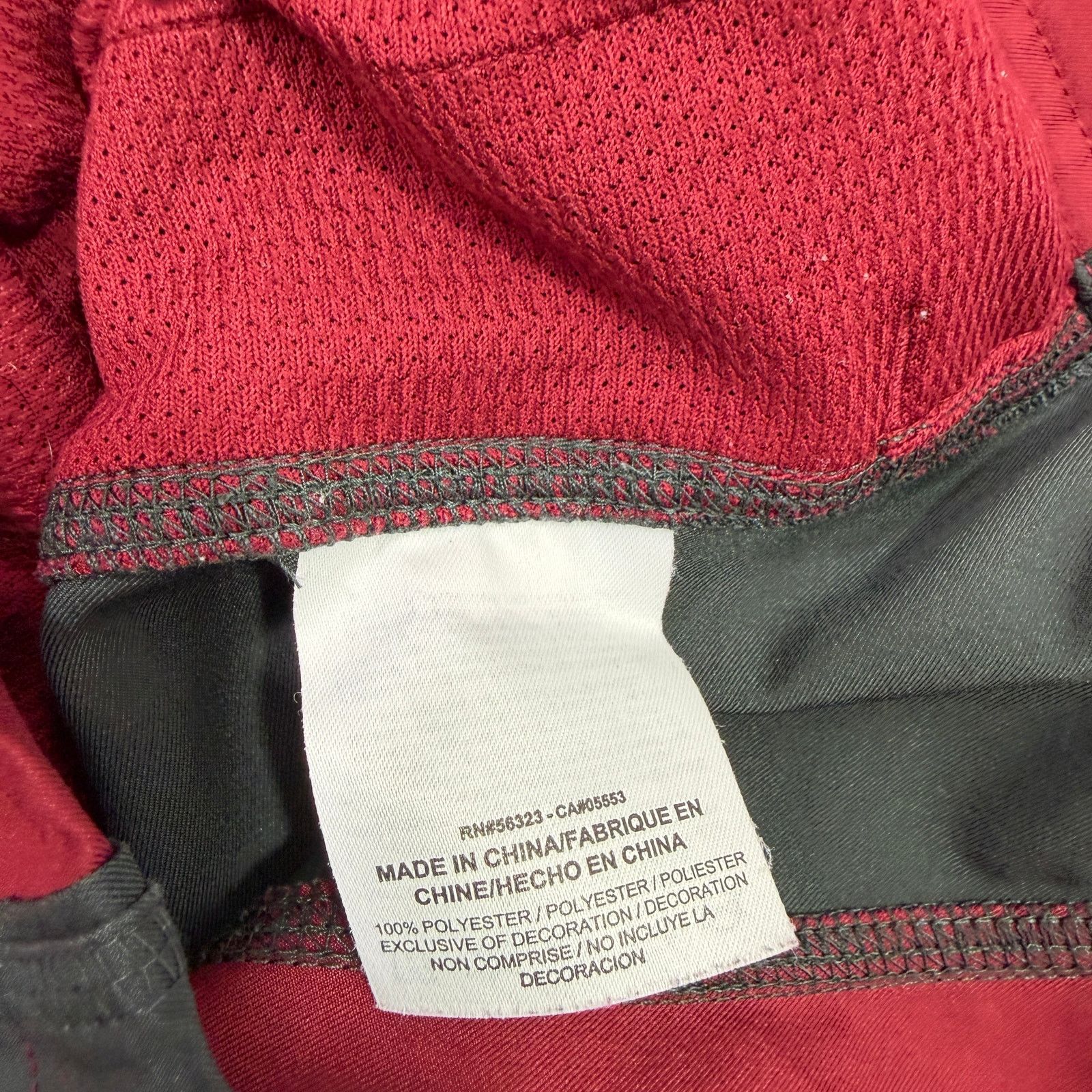 Nike Nike Full Zip Track Jacket Men's Medium Red Windbreaker Size US M / EU 48-50 / 2 - 6 Thumbnail